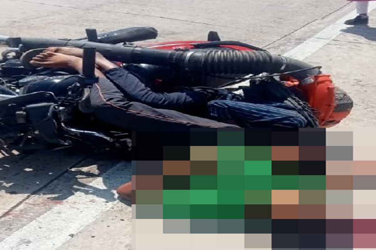 Breaking News: जंगल में लगी आग बुझाने जा रहे युवक व किशोर की सडक़ हादसे में मौत, NH पर अज्ञात वाहन ने मारी टक्कर