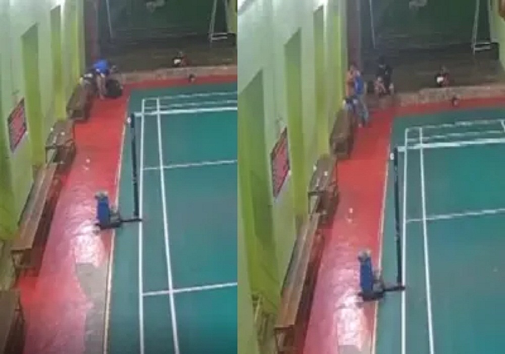बैडमिंटन खेलते-खेलते युवक की मौत, LIVE VIDEO आया सामने… देखें चंद सेकंड में कैसे चली गई जान