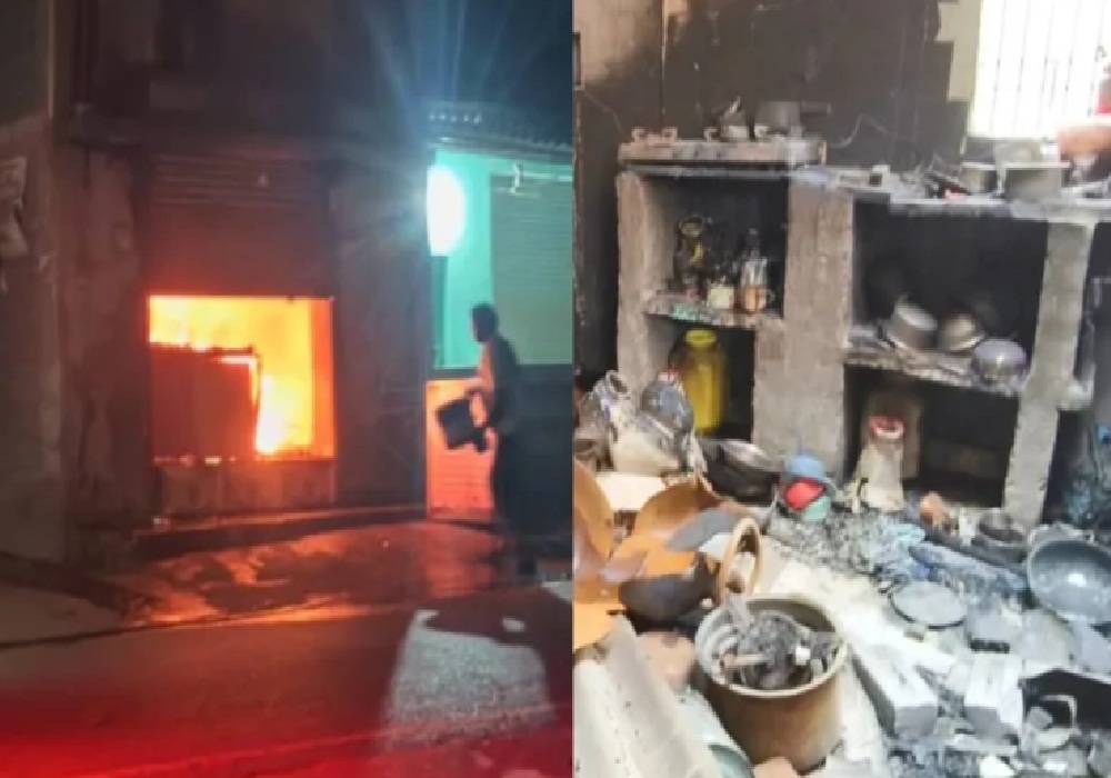 Gas Cylinder Blast: अचानक गैस सिलेंडर फटने से पूरा घर तबाह, आग बुझाने की कोशिश में 9 लोग झुलसे