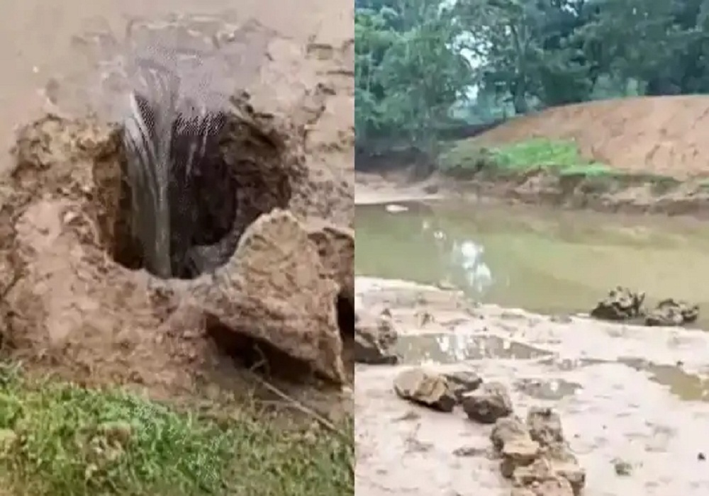 अरे ये क्या? लबालब भरा तालाब एक ही दिन में सूखा, लोग मान रहे प्राकृतिक चमत्कार, वैज्ञानिक ने खोला राज, देखें Video
