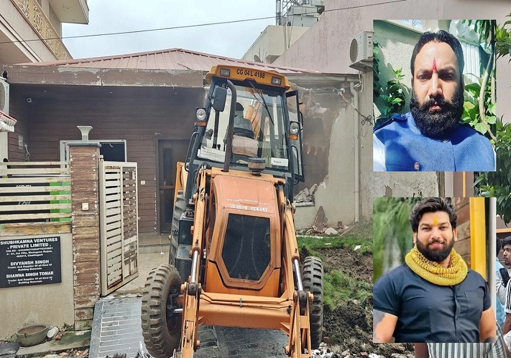 Tomar Brothers: बड़ी कार्रवाई! हिस्ट्रीशीटर तोमर बंधुओं के ऑफिस में चला बुलडोजर, इसी दफ्तर से चलता था सूदखोरी का काम