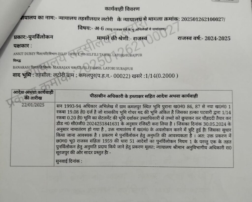 भू-माफियाओं ने कानून को बनाया खिलौना! पटवारी और तहसीलदार की मिलीभगत से गोचर भूमि पर हुआ बड़ा खेल, जानें पूरा मामला