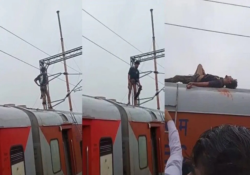 बिलासपुर रेलवे कोचिंग सेंटर में बड़ा हादसा: वंदे भारत के एक्स्ट्रा कोच की धुलाई करते समय हाईटेंशन तार की चपेट में आया युवक, VIDEO देख उड़ जाएंगे होश