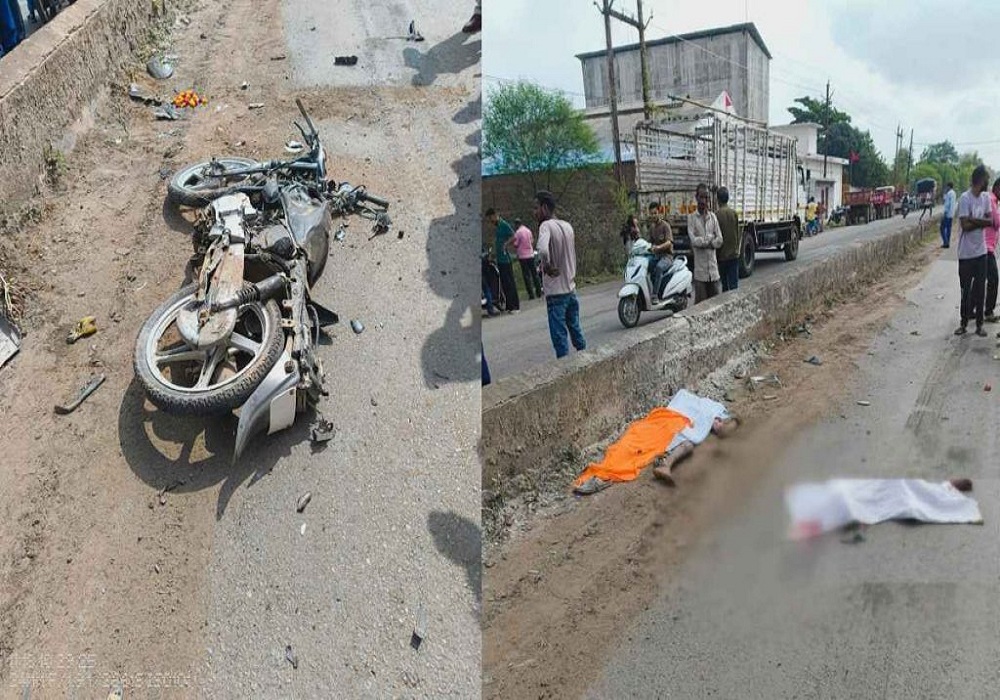 बलौदाबाजार में भीषण सड़क हादसा: तेज रफ्तार ट्रक की चपेट में आने से 2 लोगों की मौत, दो की हालत गंभीर…