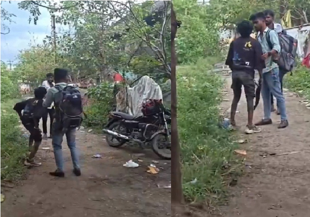 30 मिनट का LIVE टॉर्चर: नशेड़ी ने 2 युवकों को बेल्ट से दौड़ा- दौड़ाकर पीटा, चीखते रहे पीड़ित, फिर… VIDEO देखकर उड़ जाएंगे आपके होश