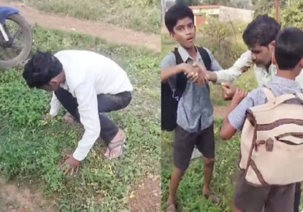 नशे में धुत्त प्रधानपाठक का वीडियो वायरल, बच्चों के सामने जमीन पर गिरे ‘गुरुजी’, फिर… जानें क्यो बोले अधिकारी?