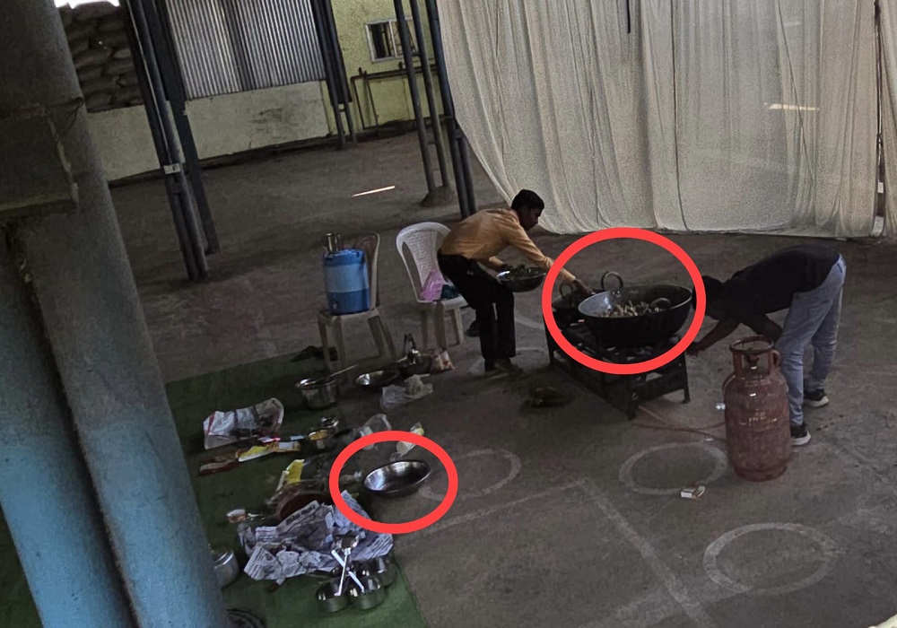 कार्यालय में मुर्गा पार्टी! बालोद में मंडी सचिव के ठाठ-बाट पर उठे सवाल, आचरण नियमों की उड़ी धज्जियां