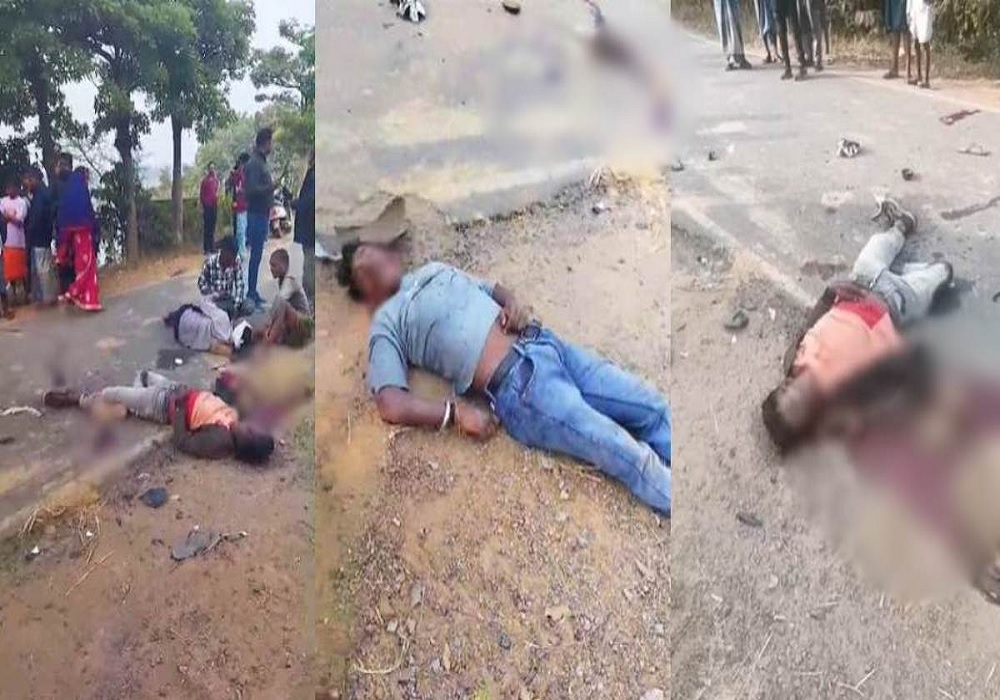 CG Accident News:दो बाइकों में जोरदार भिड़ंत, मौके पर ही 2 युवकों की मौत, अन्य गंभीर