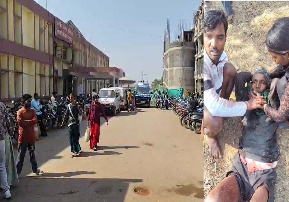 Breaking News: किसान ने ब्लेड से काटा खुद का गला, टोकन नहीं कटने से था परेशान, मची अफरा-तफरी